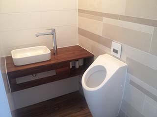 Renovatie toilet in Assen